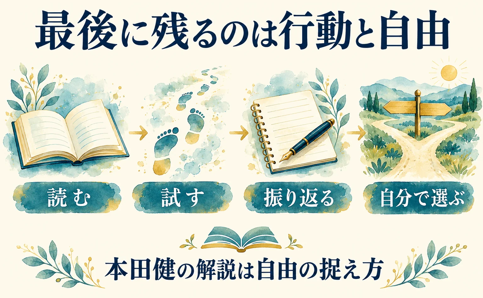 最後に残るのは行動と自由