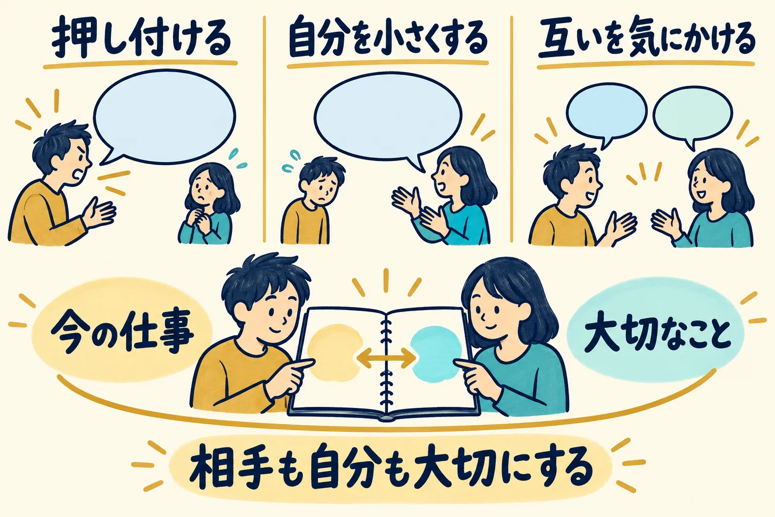 第2部。自分と相手の価値観を尊重する対話と、目標とのつながりを見直す考え方