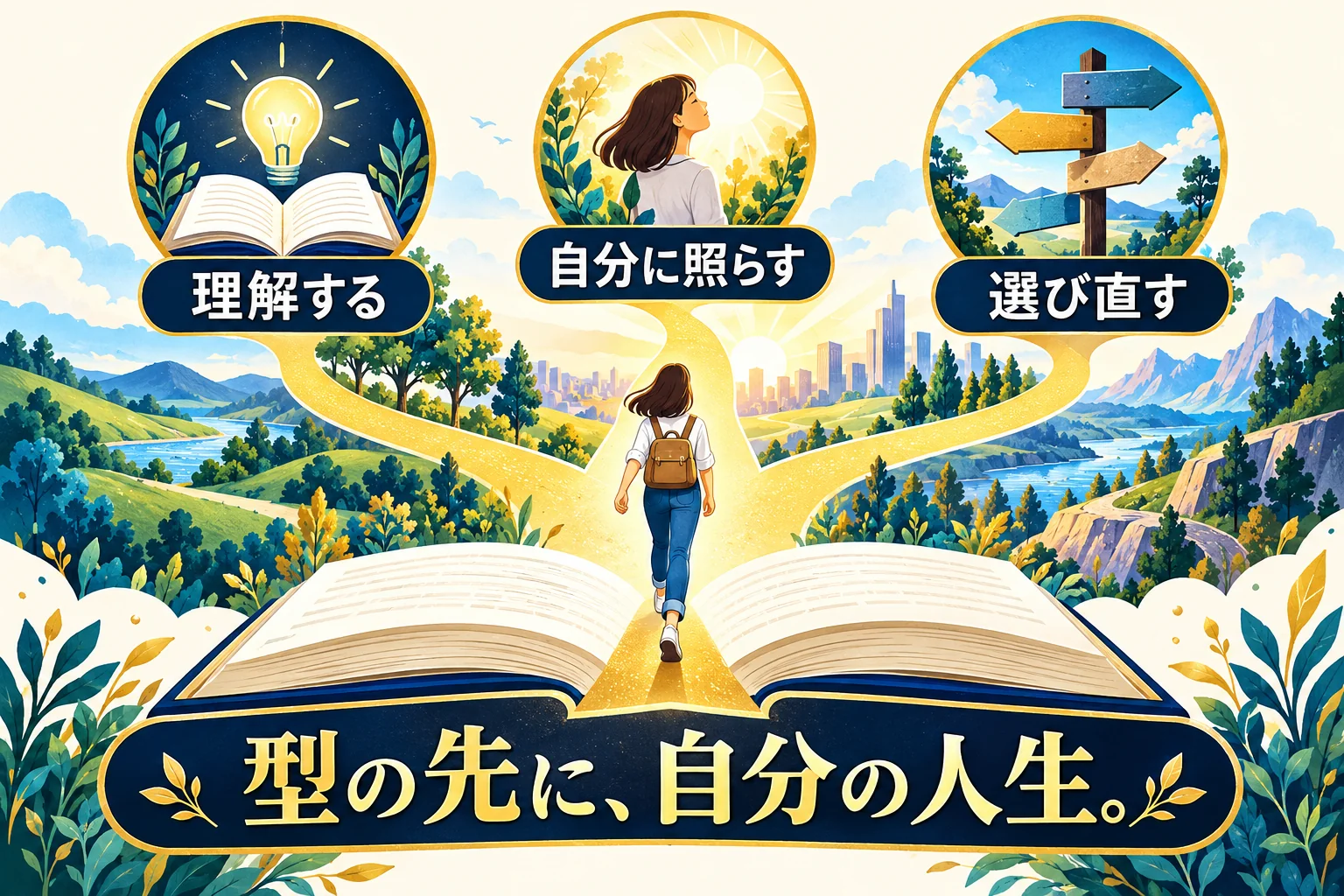 物語を考える型は自分の人生へ戻るためのもの