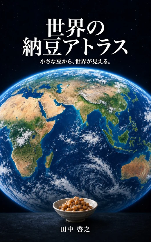 世界の納豆アトラス｜小さな豆から、世界が見える。 Kindle版の表紙