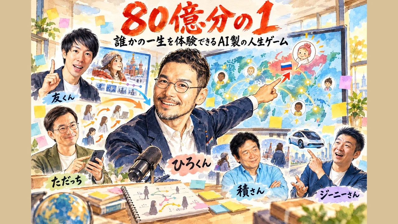80億分の1の図解