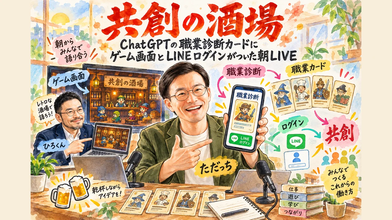 共創の酒場の図解