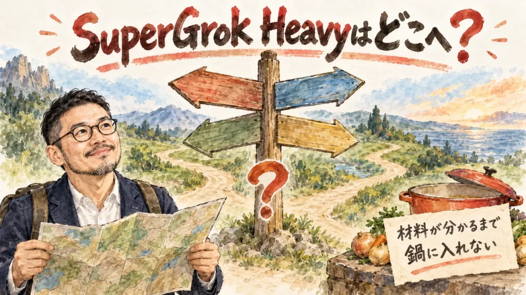 SuperGrok HeavyはThe X Subscriptionのどこ？ - AI氣道