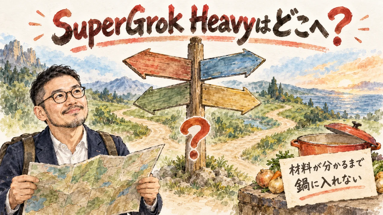SuperGrok HeavyはThe X Subscriptionのどこ？ - AI氣道