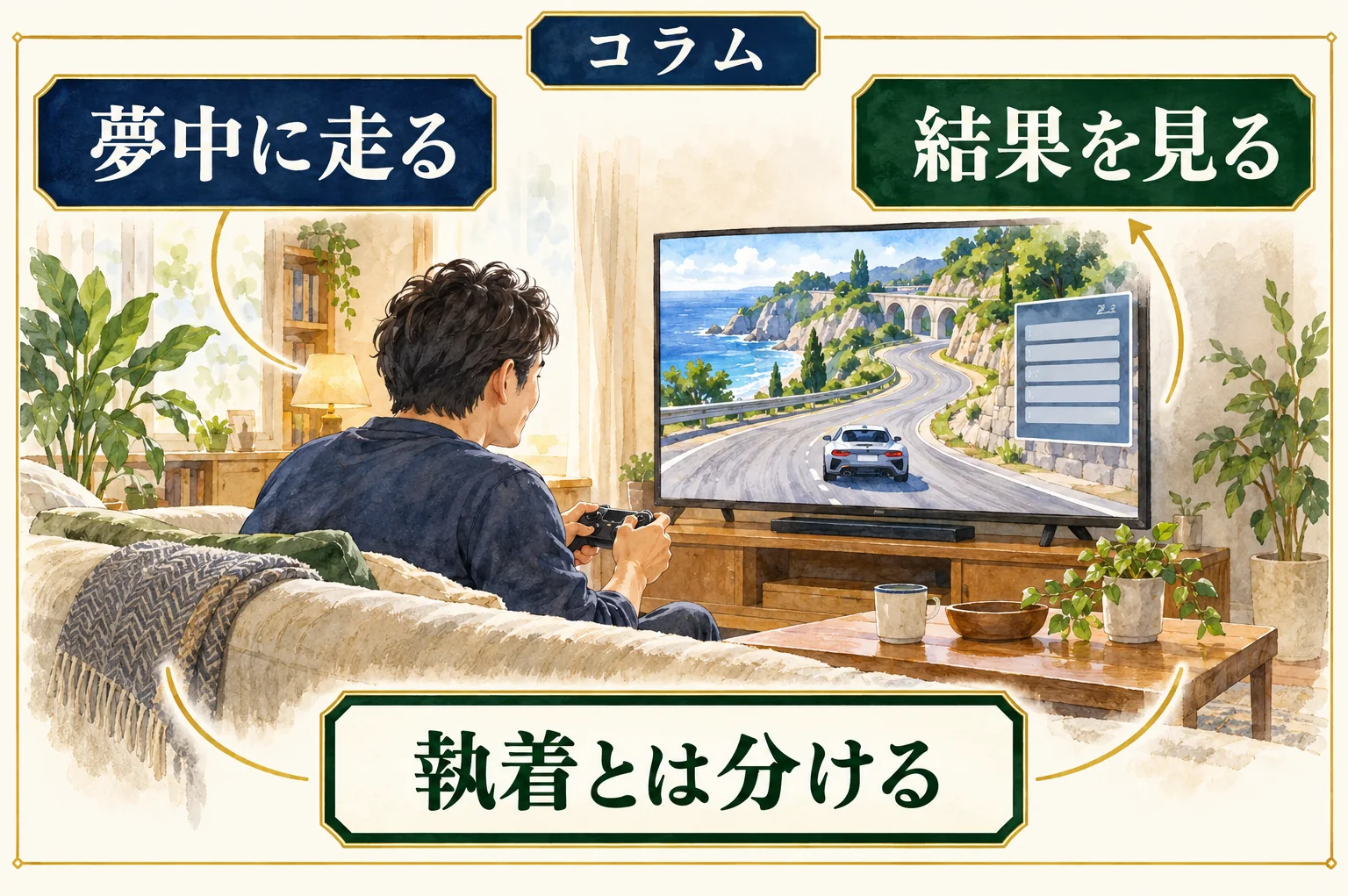 コラム。タイムアタックでコースを走ることと、結果に執着することを分ける