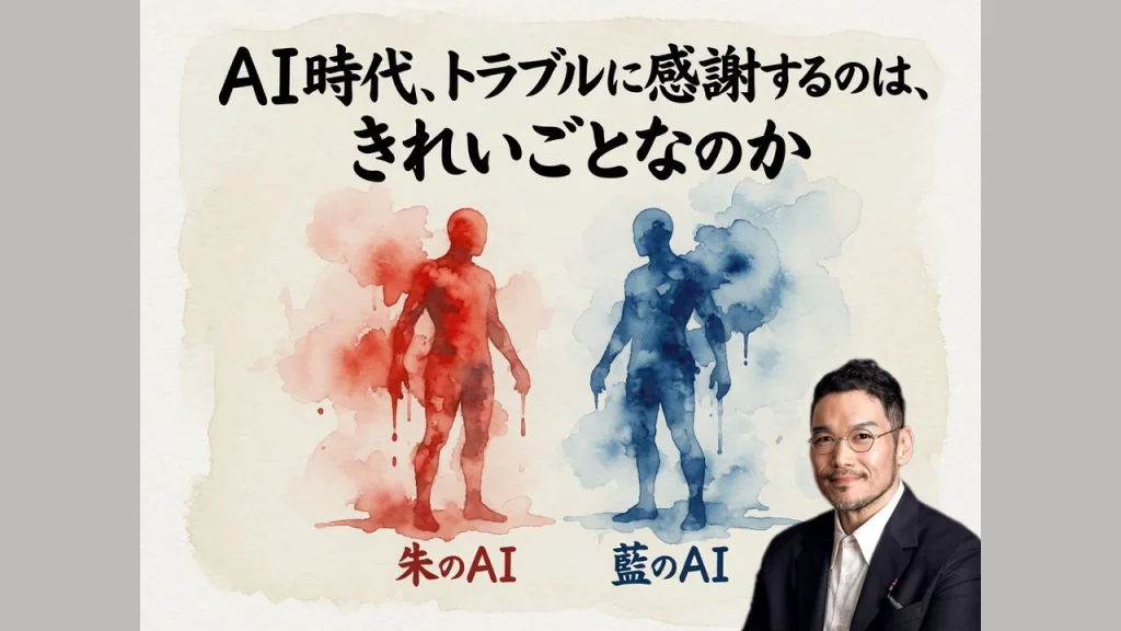 ＡＩ時代、トラブルに感謝するのは、きれいごとなのか