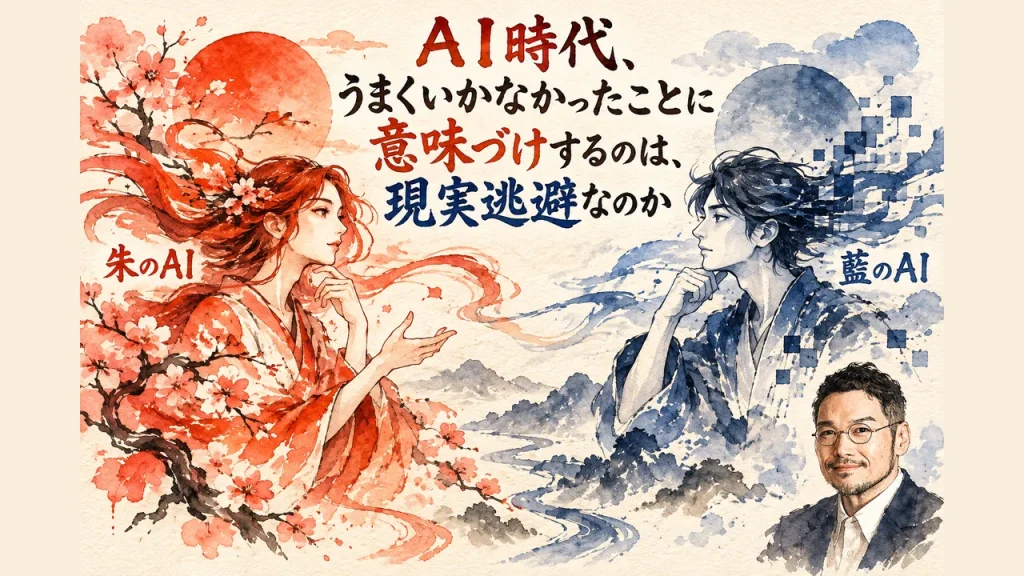 AI時代、うまくいかなかったことに意味づけするのは、現実逃避なのか