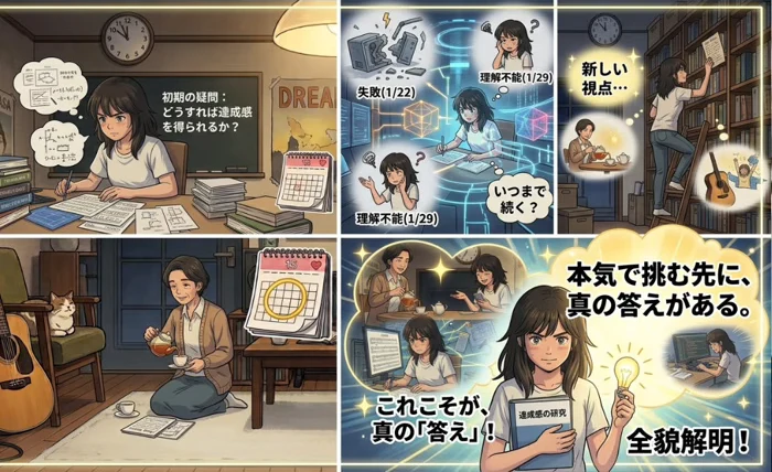 動画キャプチャ: 動画の中の図「本気で挑む先に、真の答えがある。」（26:00頃）